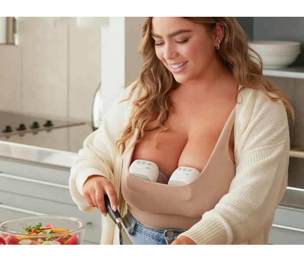 MOMCOZY Laktator S9 Pro podwójny różowy - 1574094 - zdjęcie 8